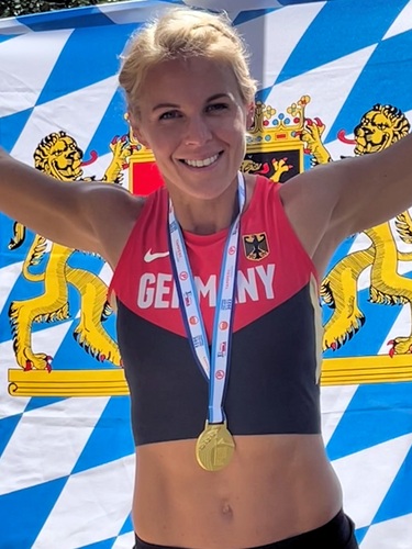 Jenny Vogt Weltmeisterin Speerwurf  2022